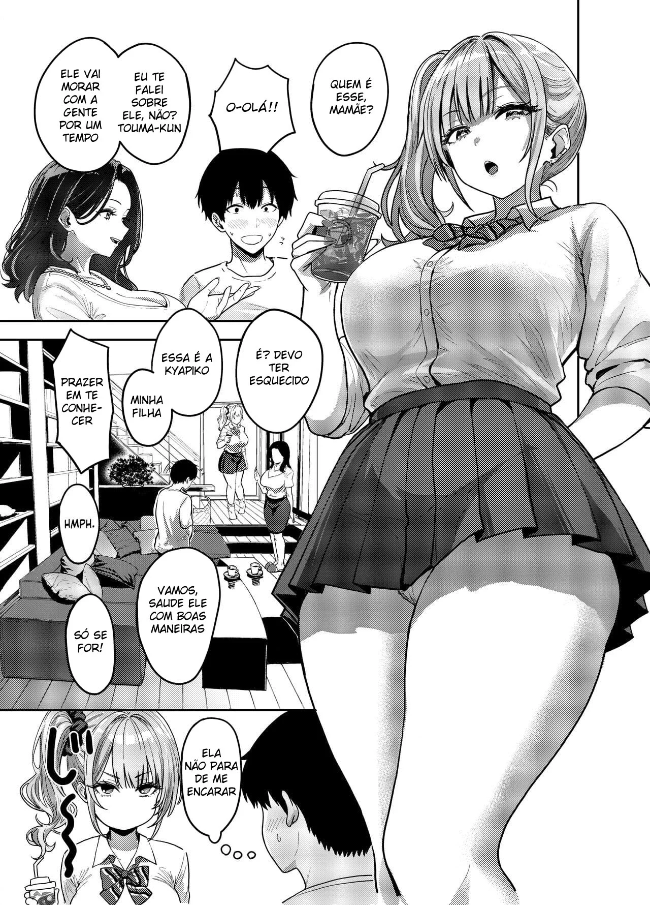 Fudendo sem Camisinha com Gyarus Safadas - Hentai Explícito