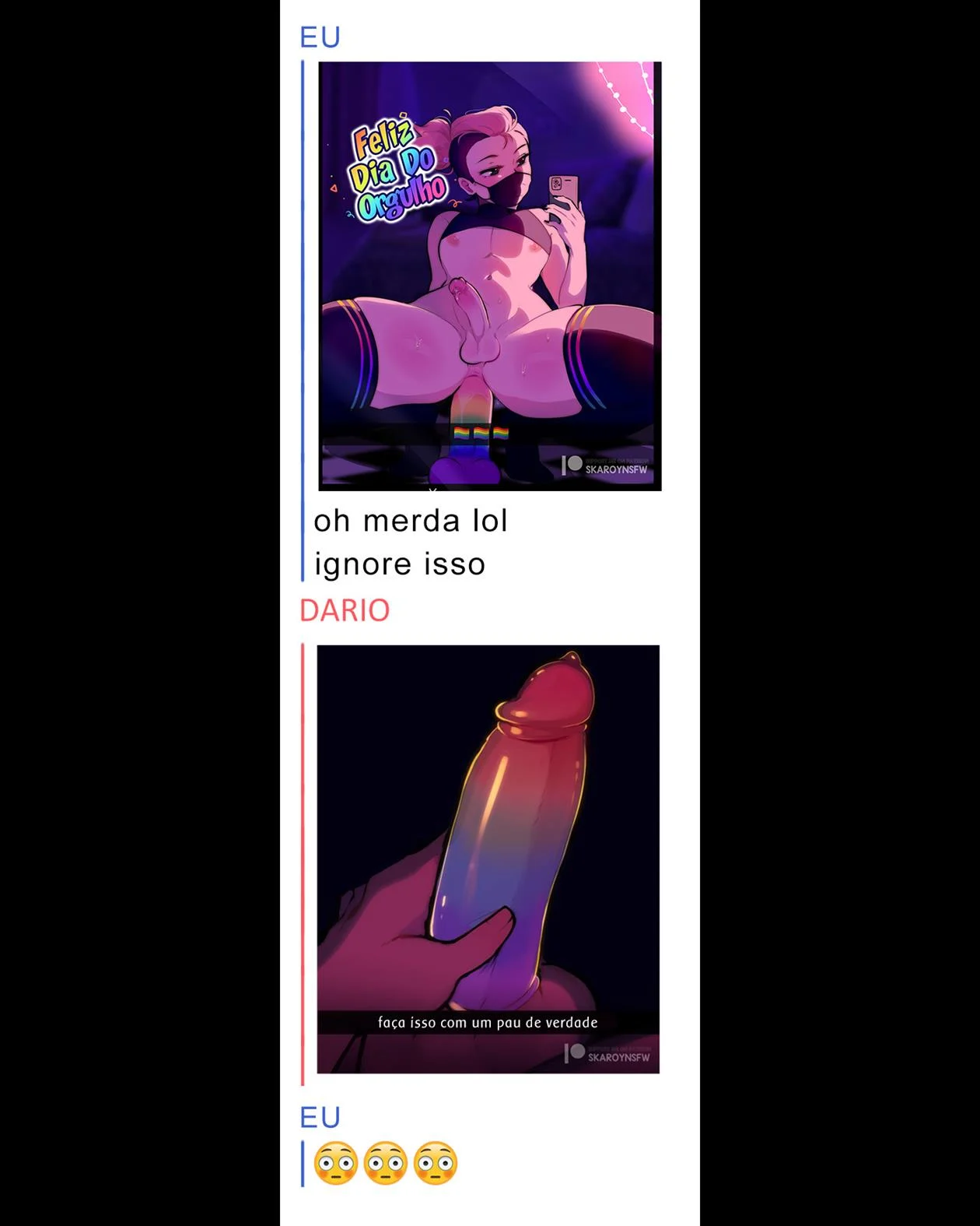 Orgulho LGBT: Quadrinhos Eróticos Explícitos para uma Celebração Intensa Orgulho LGBT: Quadrinhos Eróticos Explícitos para uma Celebração Intensa