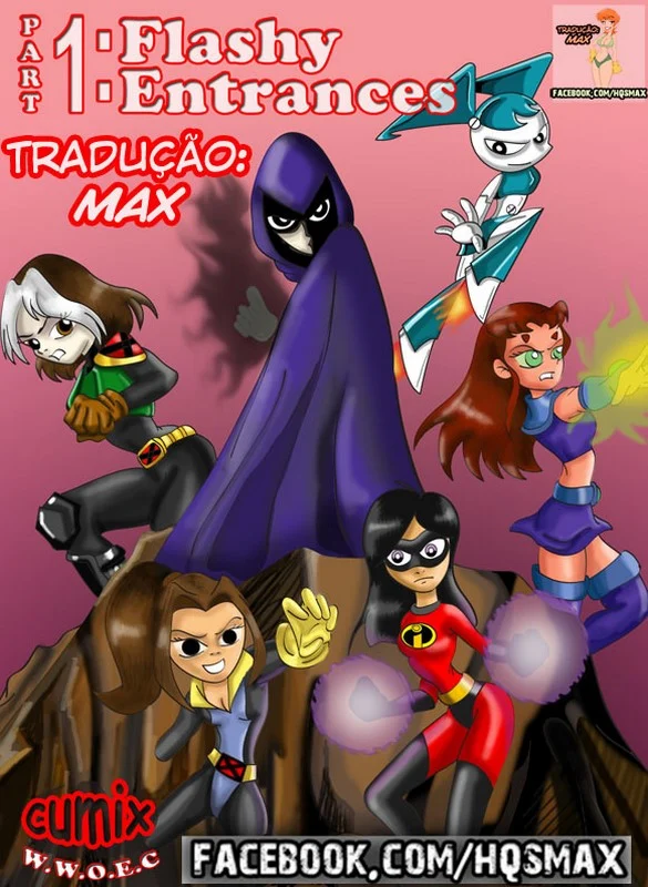 Explícitos HQs Eróticos: Jovens Titãs, X-Men e Incríveis em Orgia Proibida Explícitos HQs Eróticos: Jovens Titãs, X-Men e Incríveis em Orgia Proibida