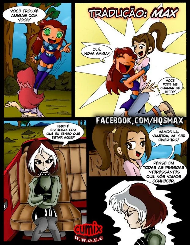 Explícitos HQs Eróticos: Jovens Titãs, X-Men e Incríveis em Orgia Proibida Explícitos HQs Eróticos: Jovens Titãs, X-Men e Incríveis em Orgia Proibida