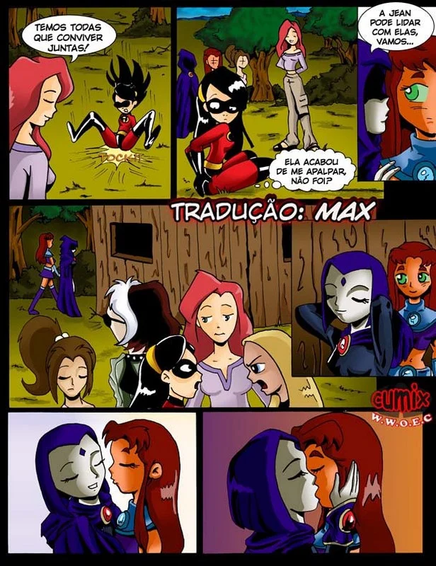 Explícitos HQs Eróticos: Jovens Titãs, X-Men e Incríveis em Orgia Proibida Explícitos HQs Eróticos: Jovens Titãs, X-Men e Incríveis em Orgia Proibida