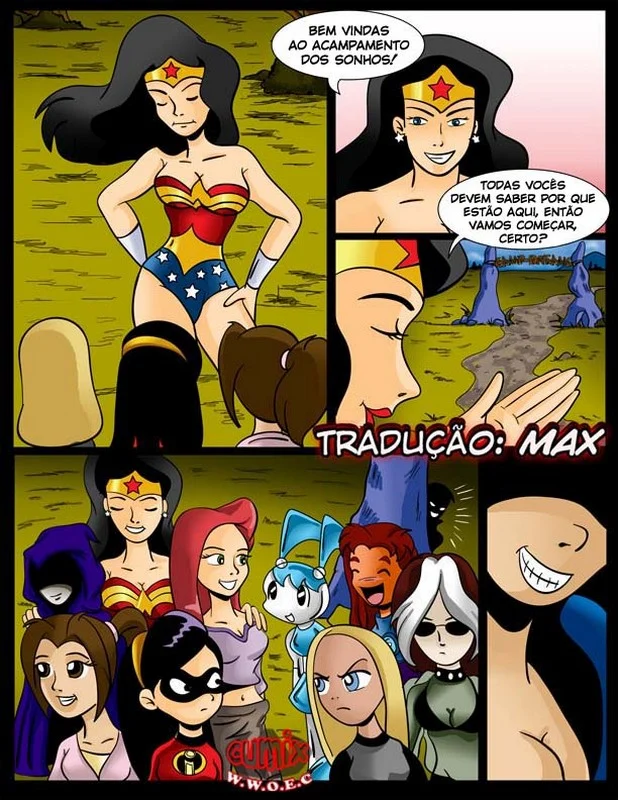 Explícitos HQs Eróticos: Jovens Titãs, X-Men e Incríveis em Orgia Proibida