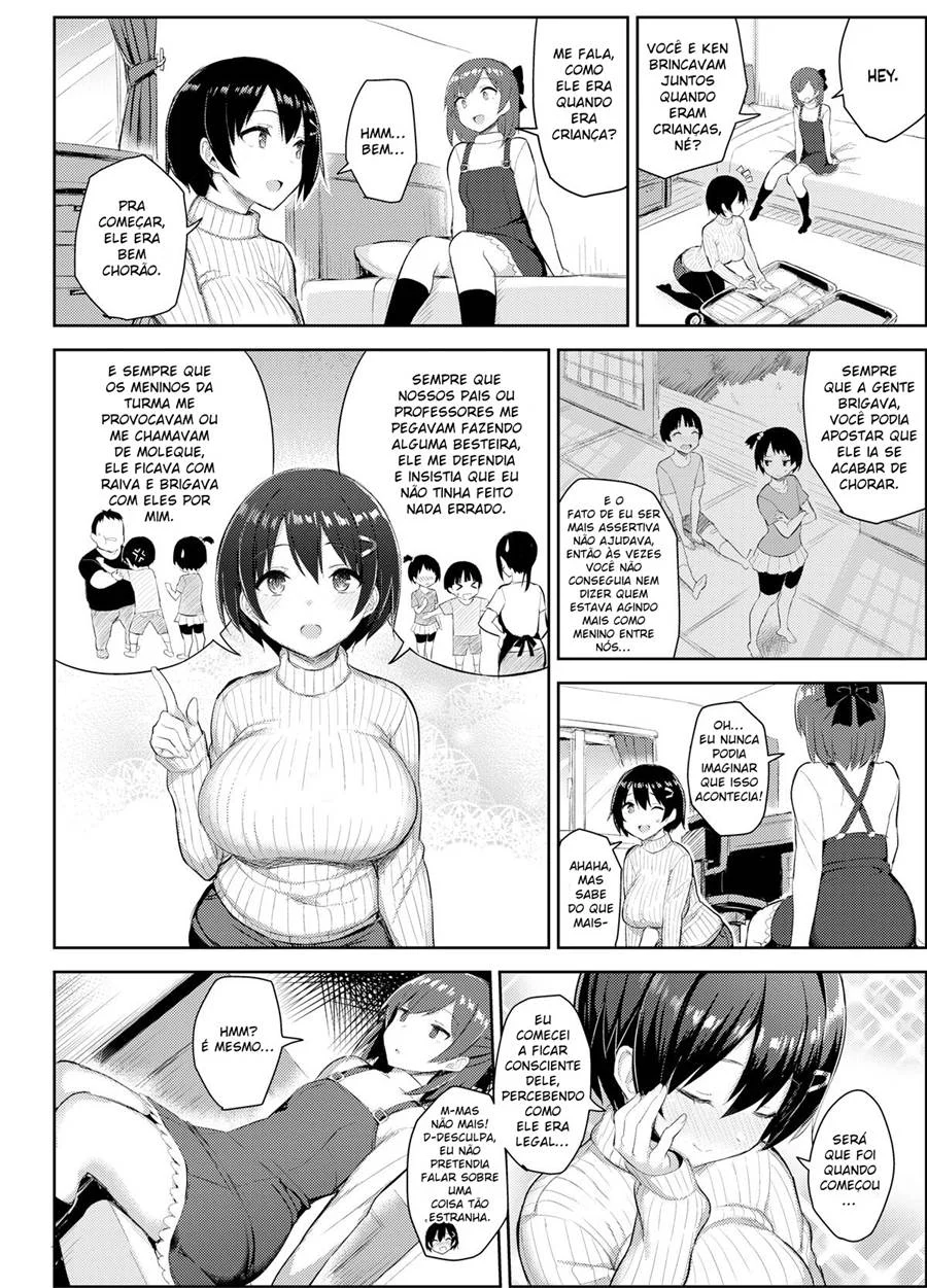 Feriado Transando com Minha Prima Pelada - Quadrinhos de Sexo Explícito