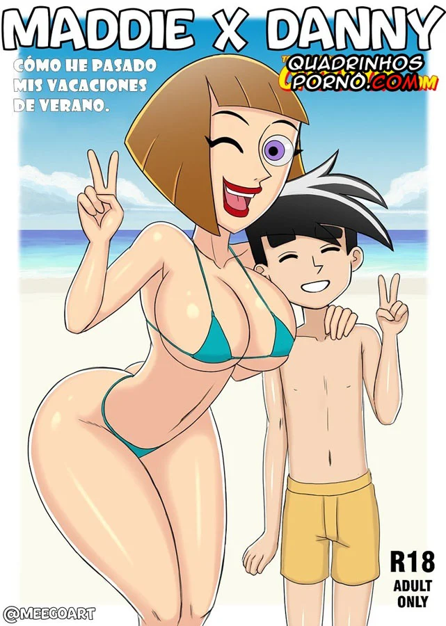 Mamãe Transa com Filho nas Férias - HQ Explícita de Incesto