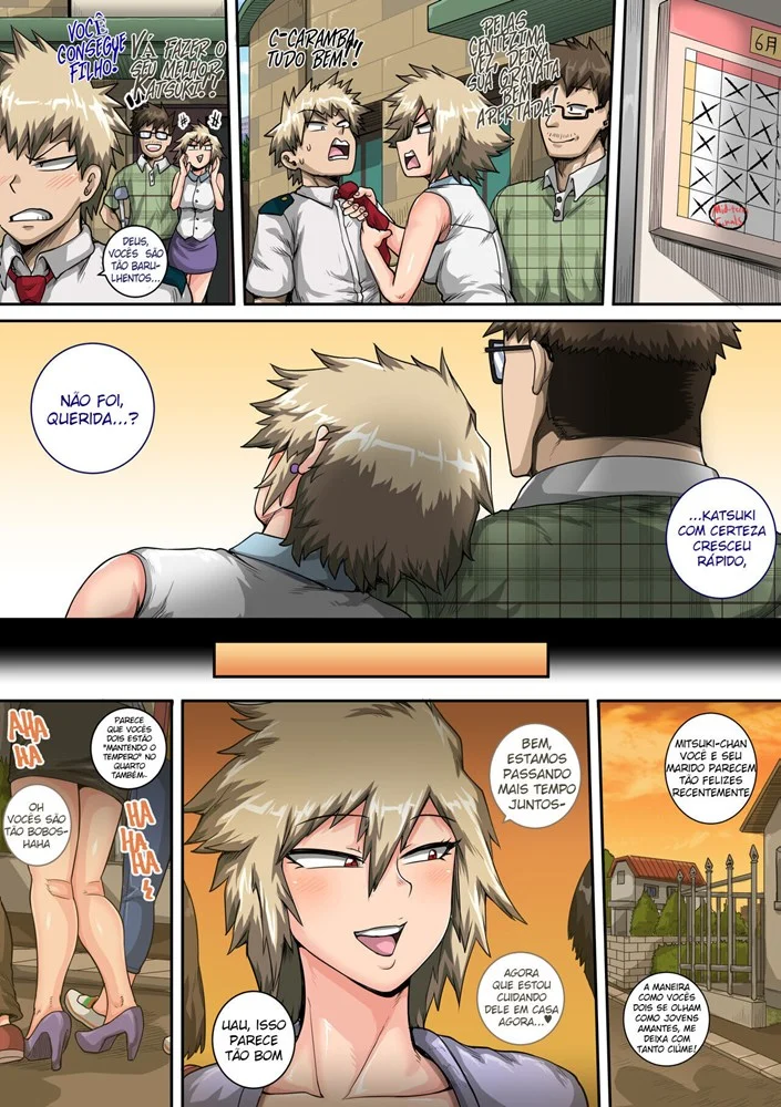 Férias Ardentes com a Mãe do Bakugo: Segunda Parte Explícita do Hentai de Boku no Hero
