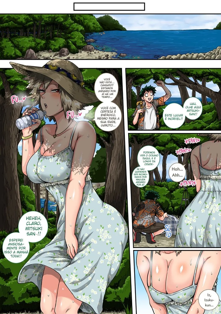 Férias Ardentes com a Mãe do Bakugo: Segunda Parte Explícita do Hentai de Boku no Hero