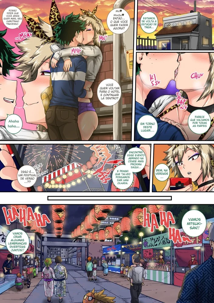 Férias Ardentes com a Mãe do Bakugo: Segunda Parte Explícita do Hentai de Boku no Hero