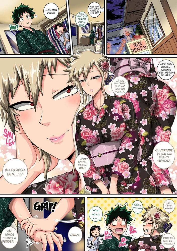 Férias Ardentes com a Mãe do Bakugo: Segunda Parte Explícita do Hentai de Boku no Hero