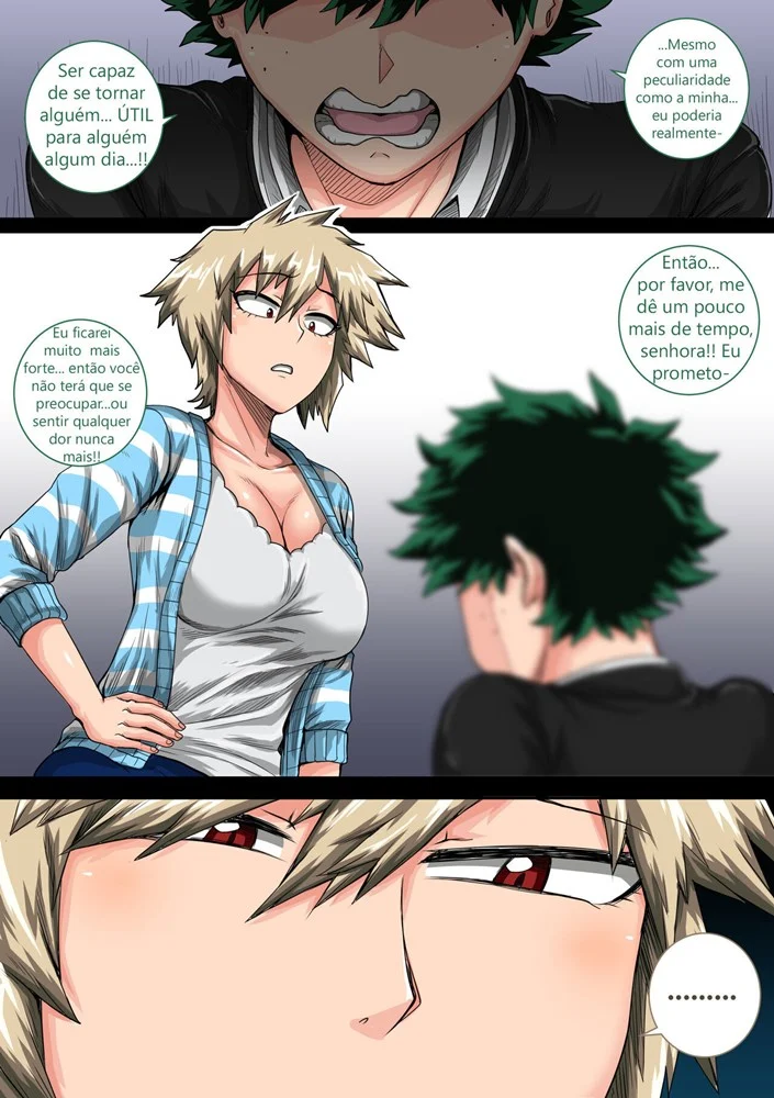 Férias Ardentes com a Mãe Do Bakugo: Foda Explícita em Três Capítulos