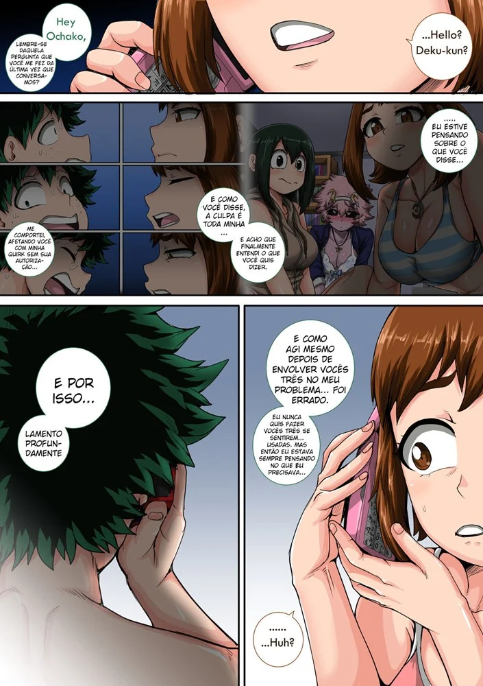 Férias Ardentes com a Mãe Do Bakugo: Foda Explícita em Três Capítulos