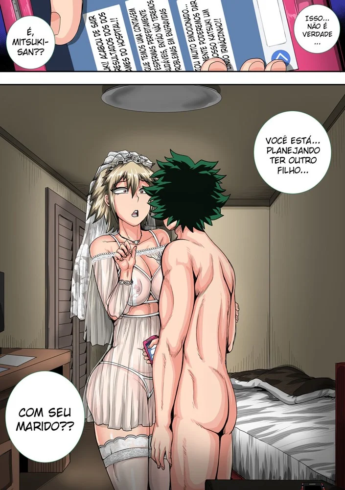 Férias Ardentes com a Mãe Do Bakugo: Foda Explícita em Três Capítulos