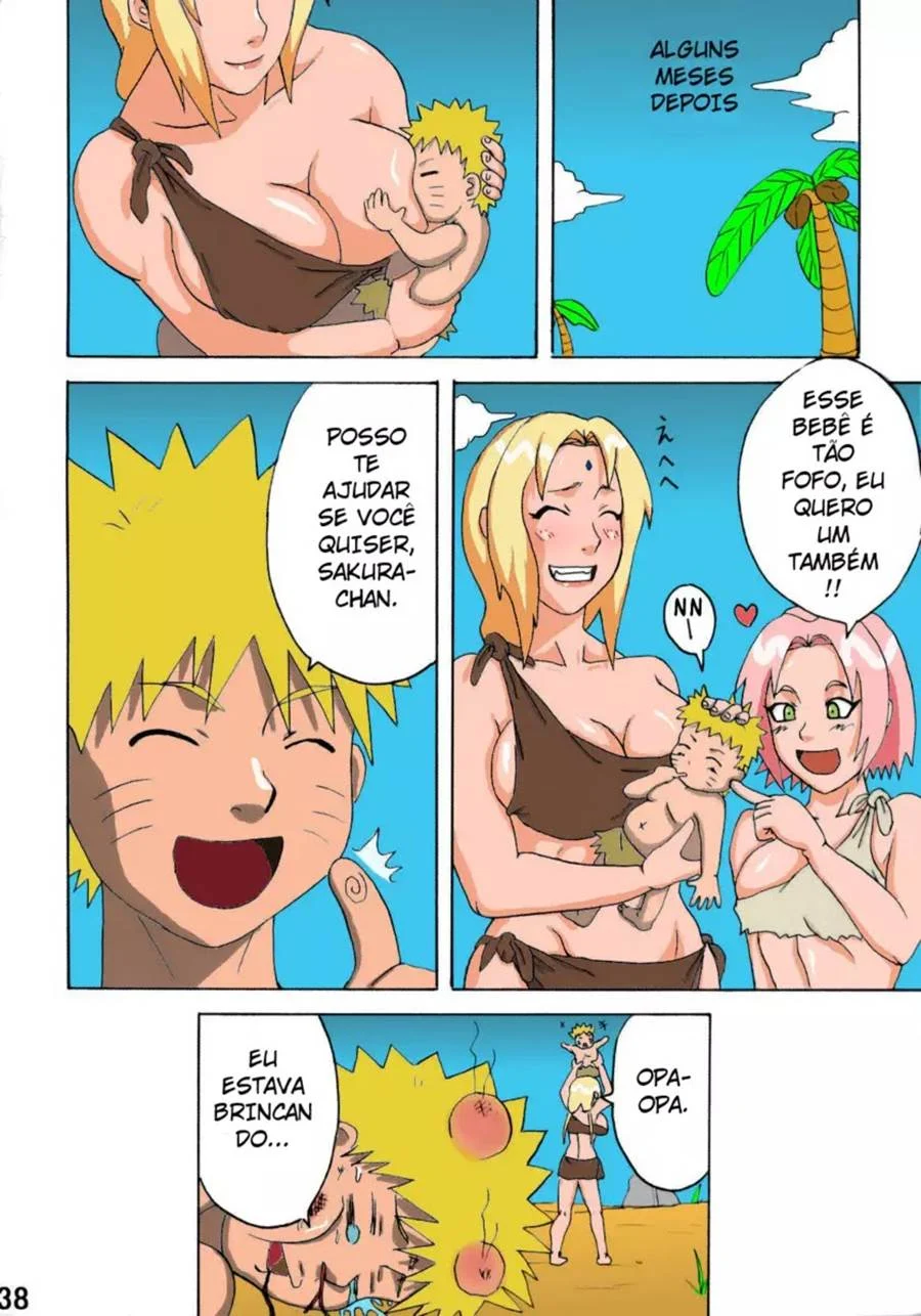 Naruto Selvagem: Aventura Erótica nos Quadrinhos de Sexo Mais Quentes