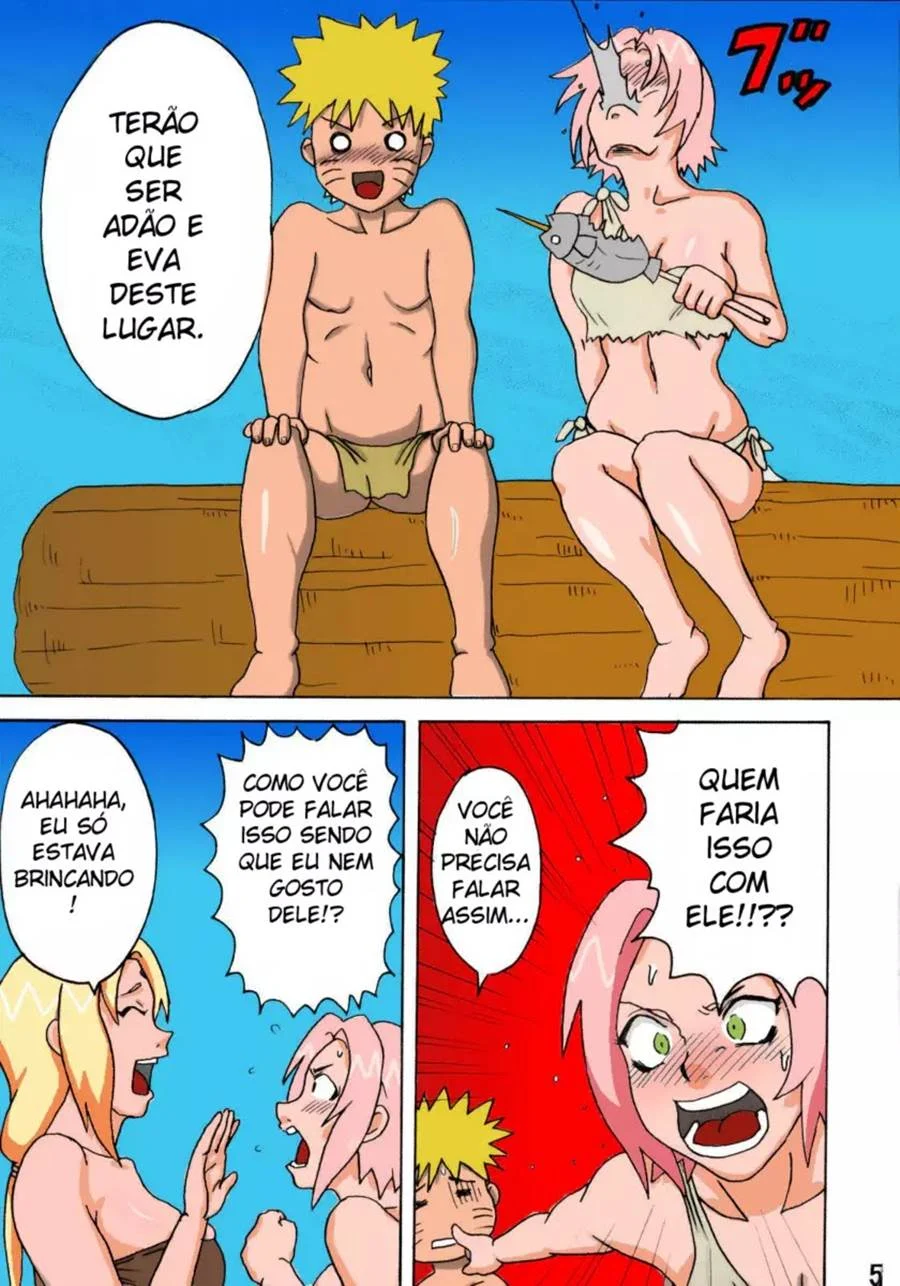 Naruto Selvagem: Aventura Erótica nos Quadrinhos de Sexo Mais Quentes