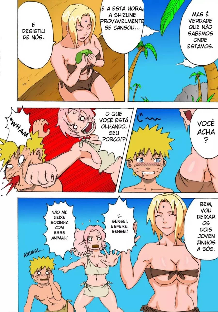 Naruto Selvagem: Aventura Erótica nos Quadrinhos de Sexo Mais Quentes