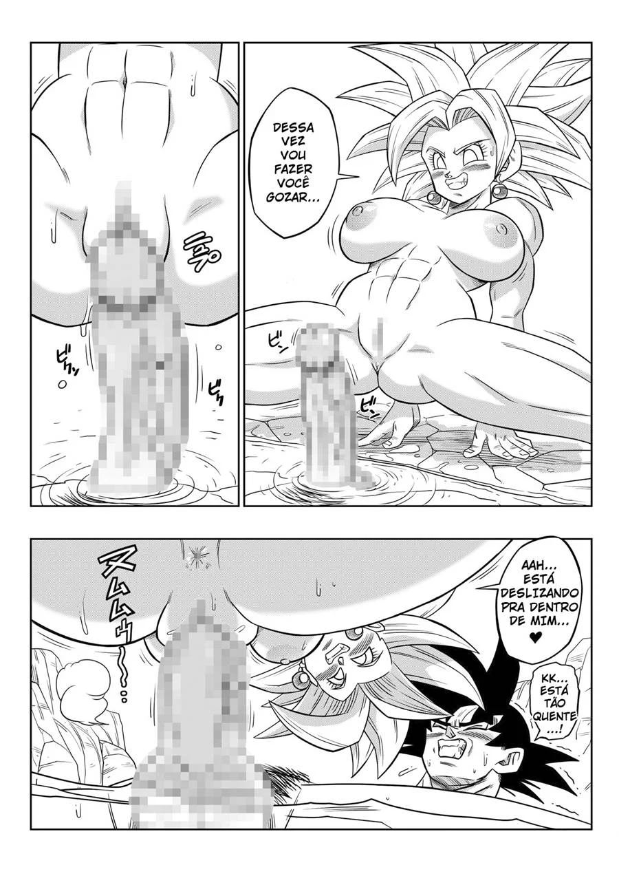 Dominação Erótica no Universo 6: Foda Brutal nos Quadrinhos de Dragon Ball