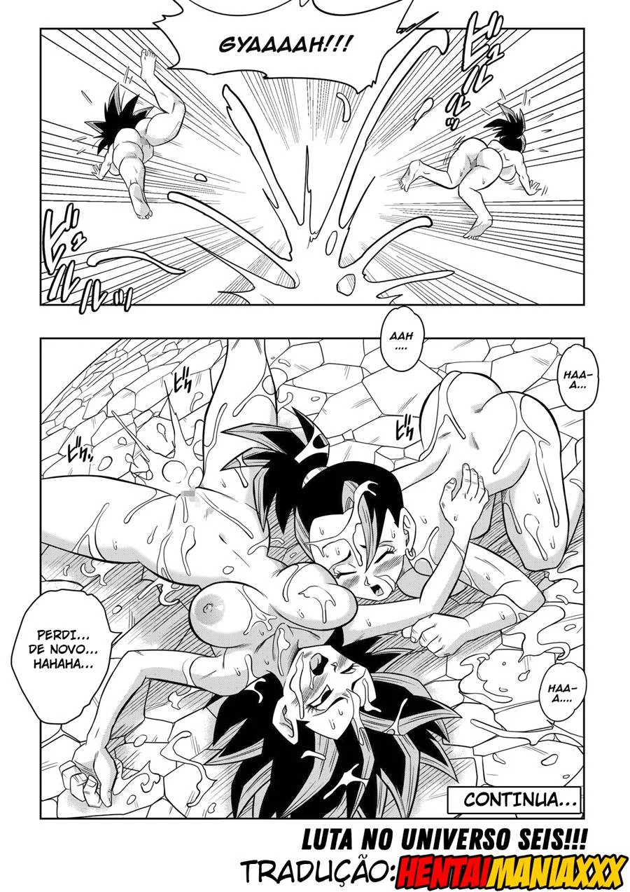 Dominação Erótica no Universo 6: Foda Brutal nos Quadrinhos de Dragon Ball