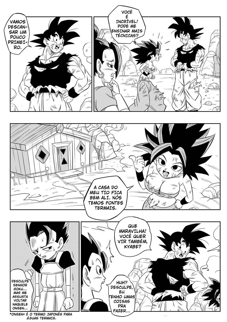 Dominação Erótica no Universo 6: Foda Brutal nos Quadrinhos de Dragon Ball