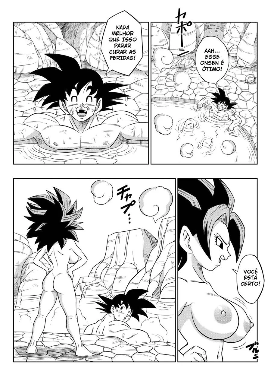 Dominação Erótica no Universo 6: Foda Brutal nos Quadrinhos de Dragon Ball