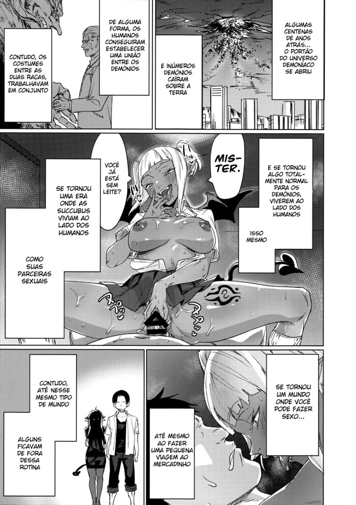 Desempregada e Desesperada por Sexo: A Succubus que Me Dominou nos Quadrinhos