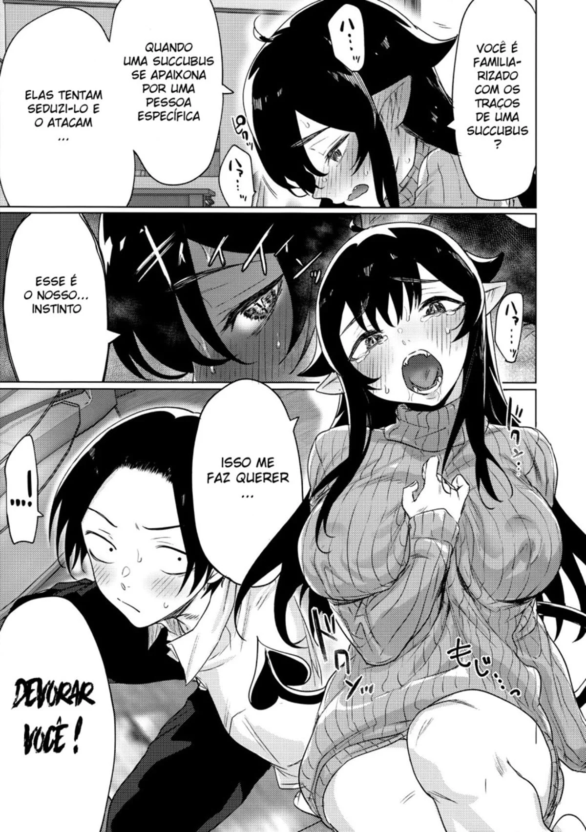 Desempregada e Desesperada por Sexo: A Succubus que Me Dominou nos Quadrinhos