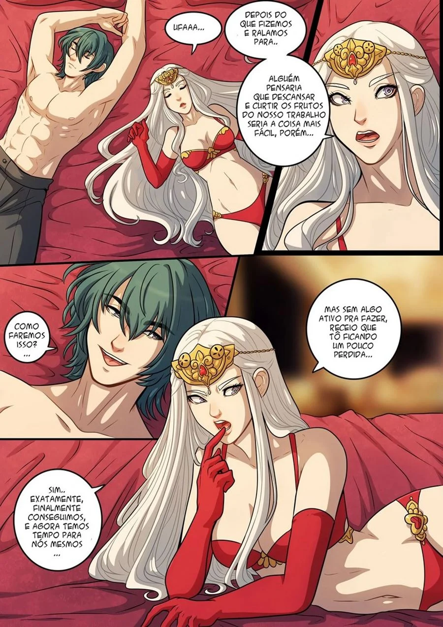 Fogo e Paixão: Hentai Explícito dos Heróis Mais Quentes de Fire Emblem