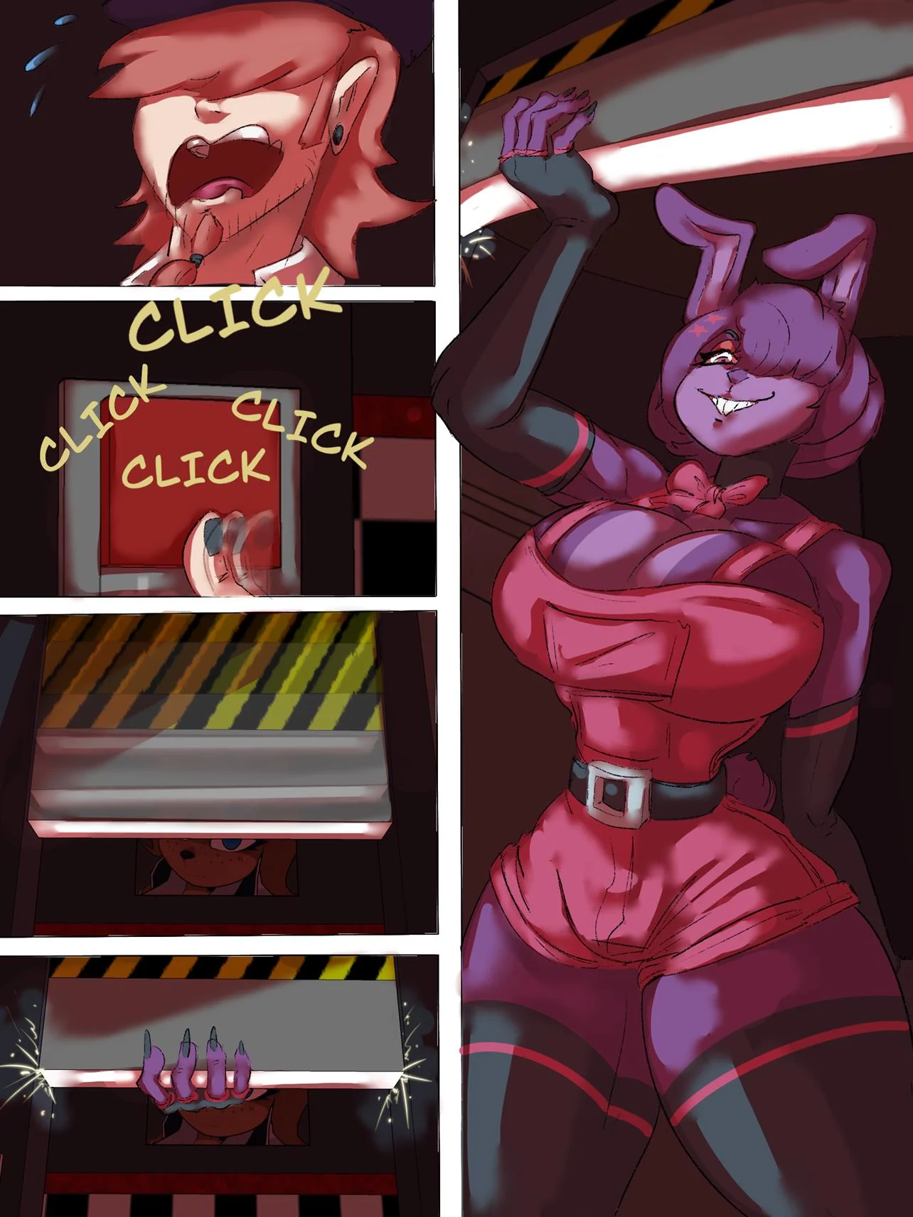 Exploração Ardente: Furry Perverso na Toca Noturna
