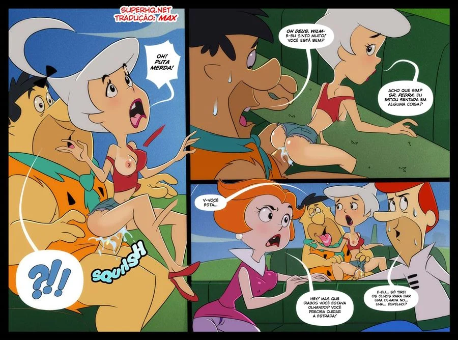 Família dos Jetsons em Orgia Primitiva: Quadrinhos Eróticos Explícitos Família dos Jetsons em Orgia Primitiva: Quadrinhos Eróticos Explícitos