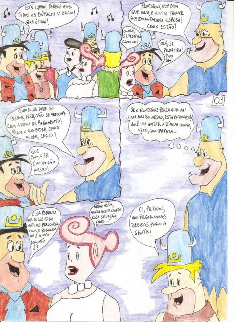 Os Flintstones em uma Aventura Picante: Hentai Proibido da Família Pré-Histórica