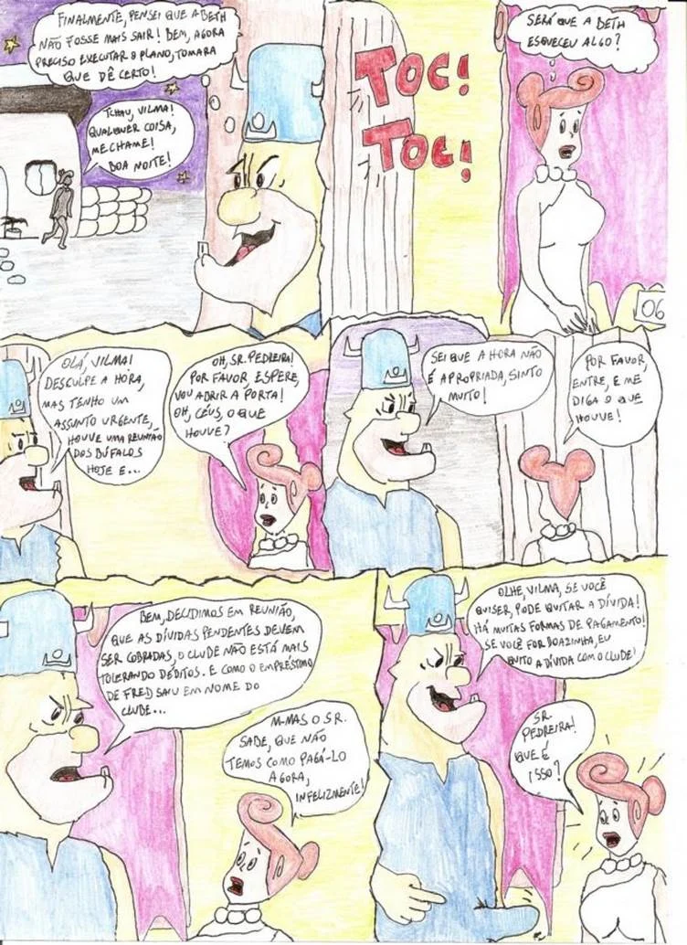 Os Flintstones em uma Aventura Picante: Hentai Proibido da Família Pré-Histórica
