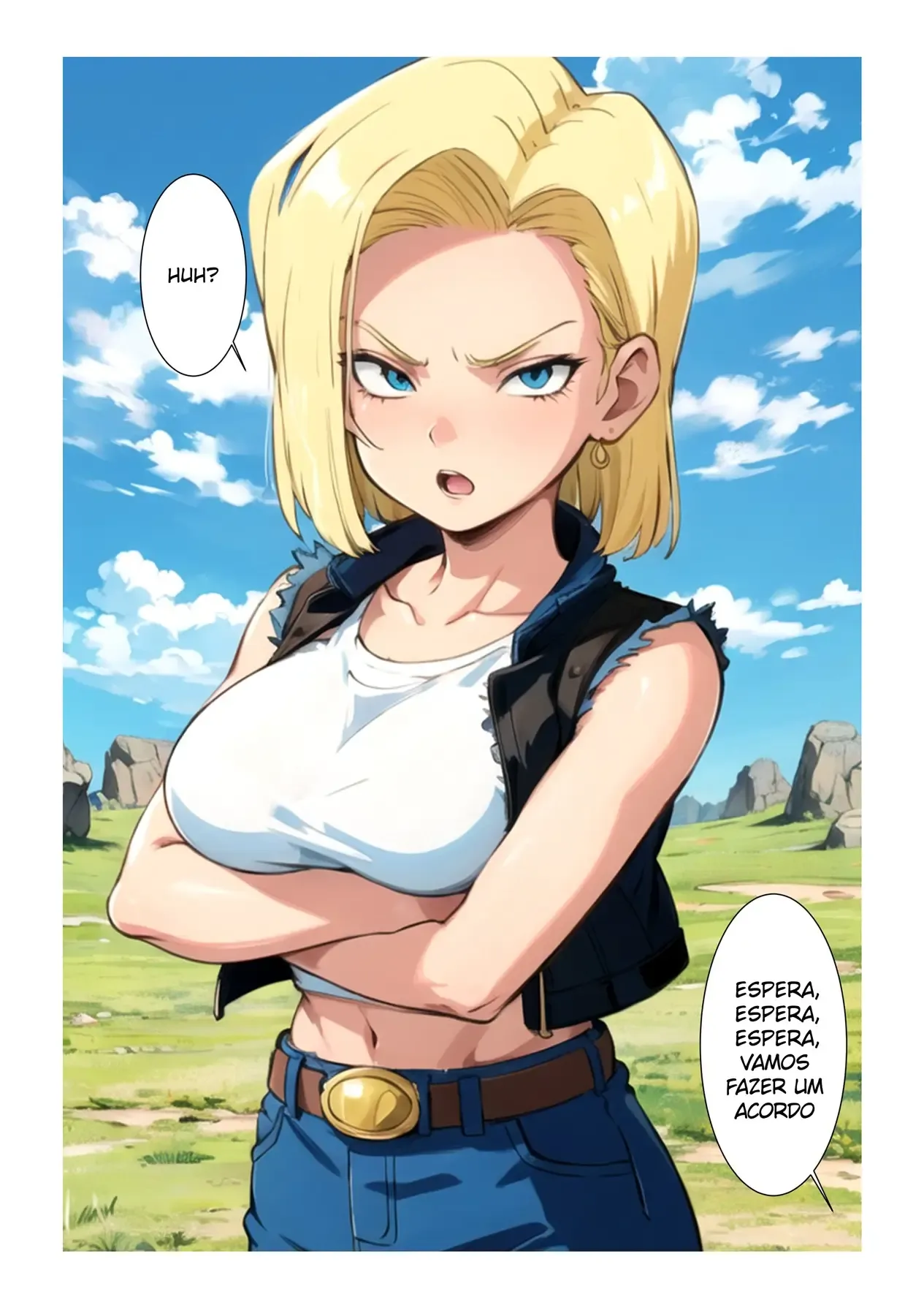Fodendo a Gostosa da Androide 18 por Dinheiro Fodendo a Gostosa da Androide 18 por Dinheiro