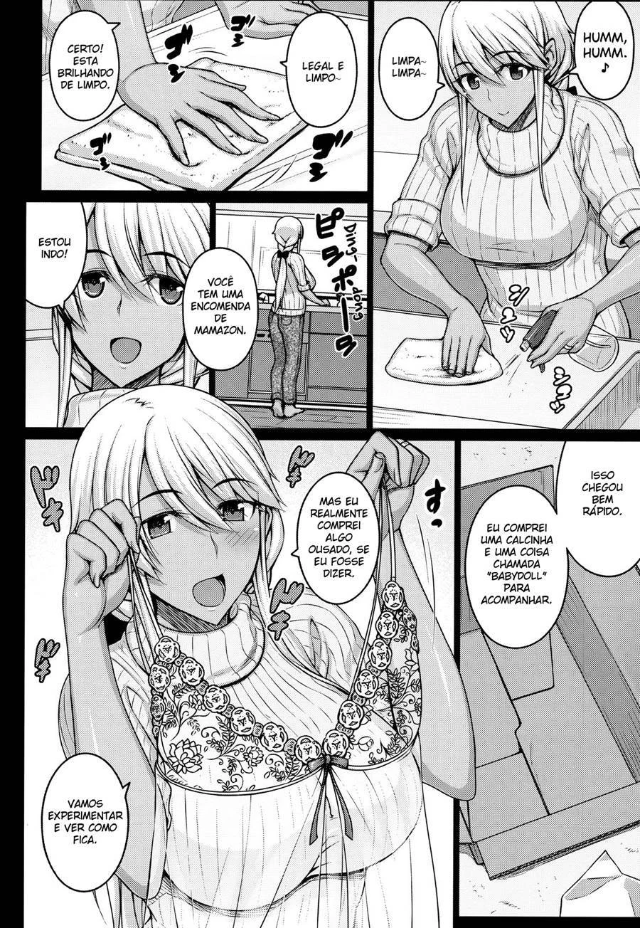 Explorando a Esposa Gringa: Hentai Ardente em Quadrinhos de Sexo Explícito