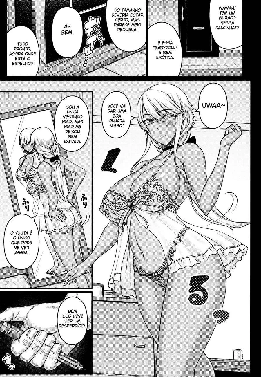Explorando a Esposa Gringa: Hentai Ardente em Quadrinhos de Sexo Explícito