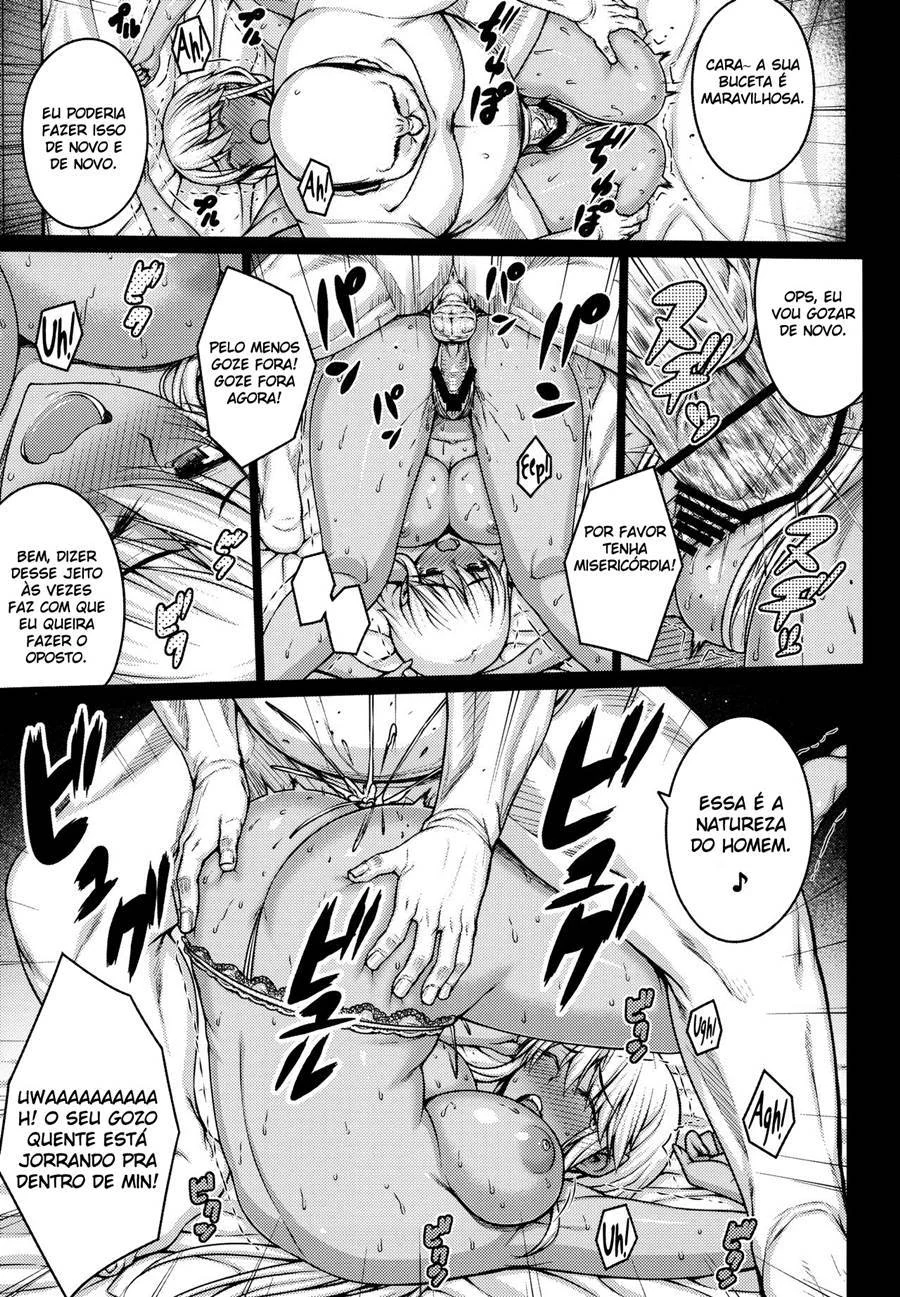 Explorando a Esposa Gringa: Hentai Ardente em Quadrinhos de Sexo Explícito