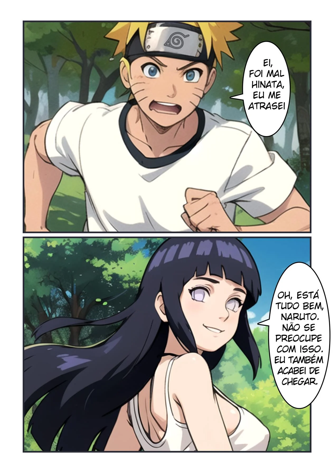 Sexo Explícito com Hinata: Aventura Quente em Manga Hentai de Naruto
