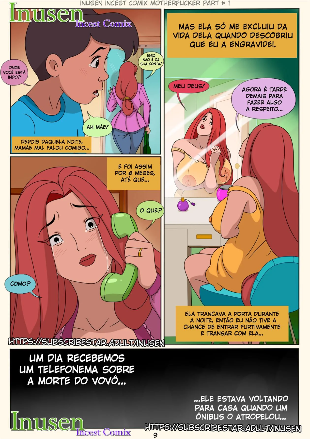 Te Adoro, Mamãe - Quadrinhos Eróticos de Sexo Explícito