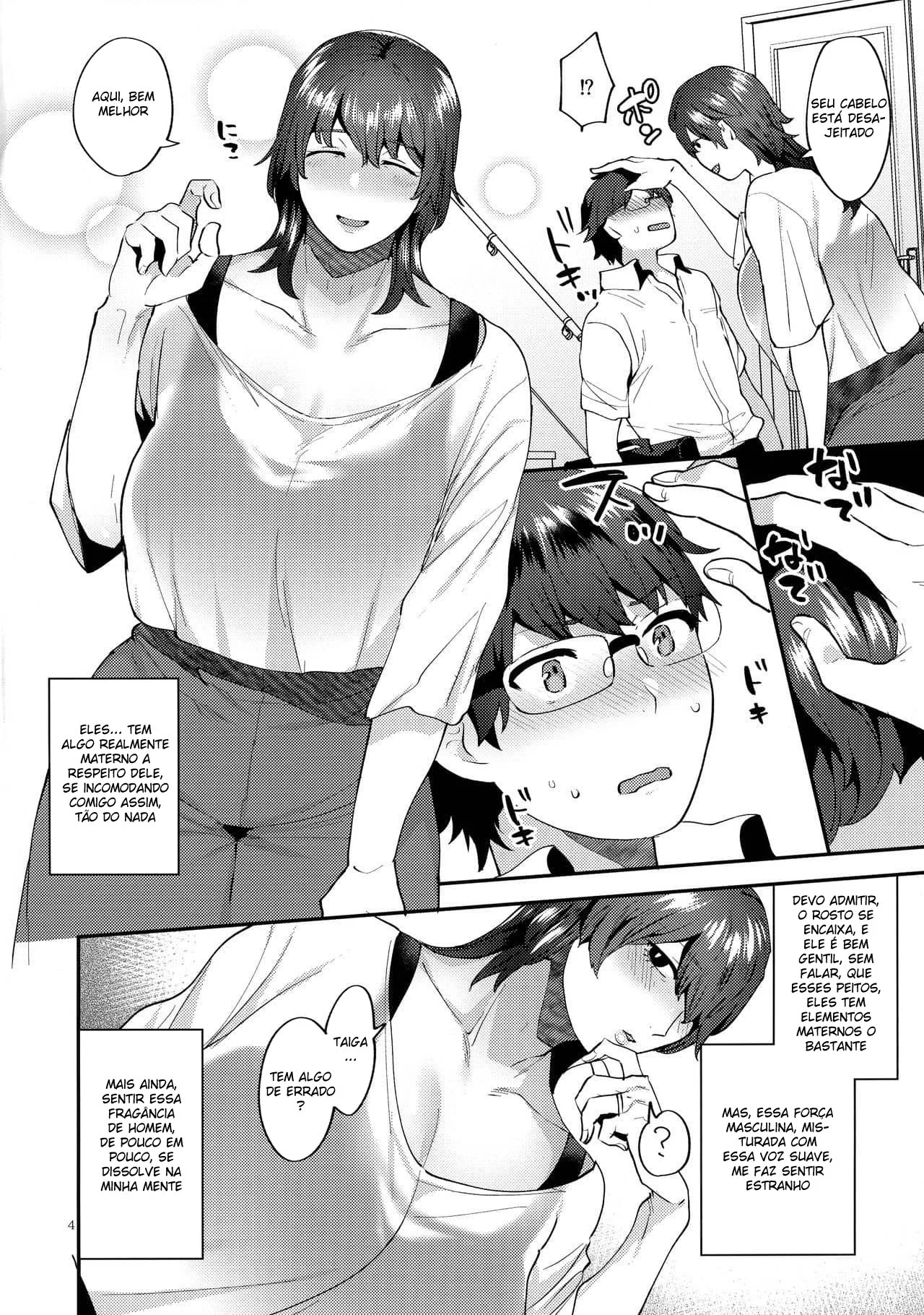 Transando com a Trans da Mamãe - Sexo Explícito em HQ - Yaoi Erótico