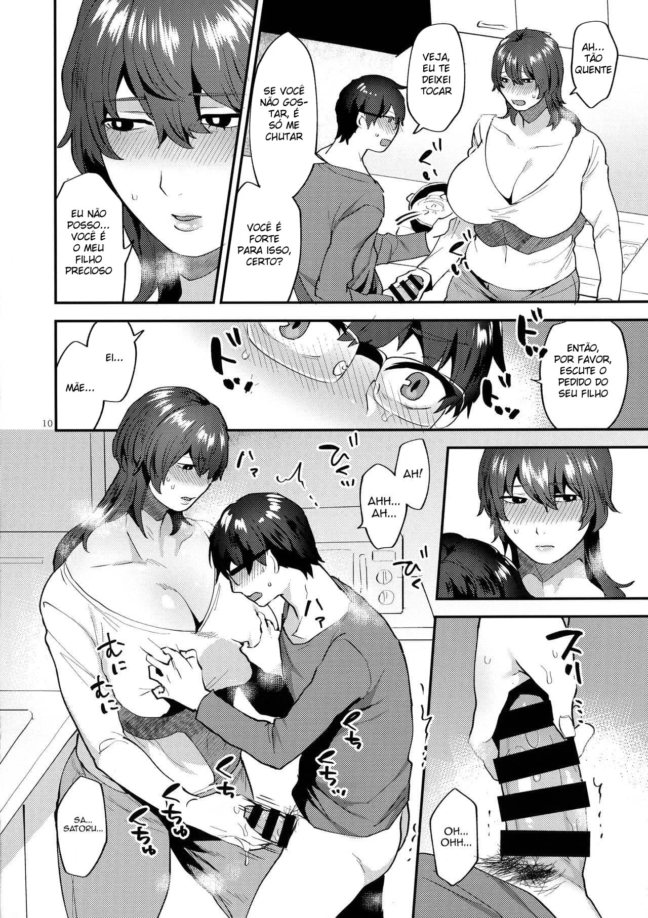 Transando com a Trans da Mamãe - Sexo Explícito em HQ - Yaoi Erótico