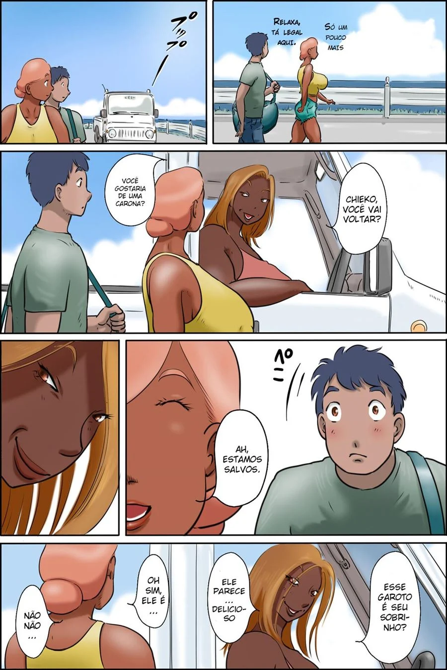 Uncle Pounds the Stacked Aunt - Explicit Hentai Comics