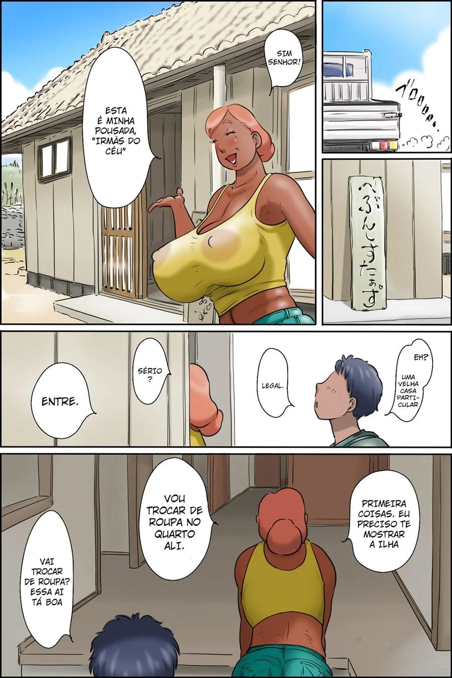 Uncle Pounds the Stacked Aunt - Explicit Hentai Comics