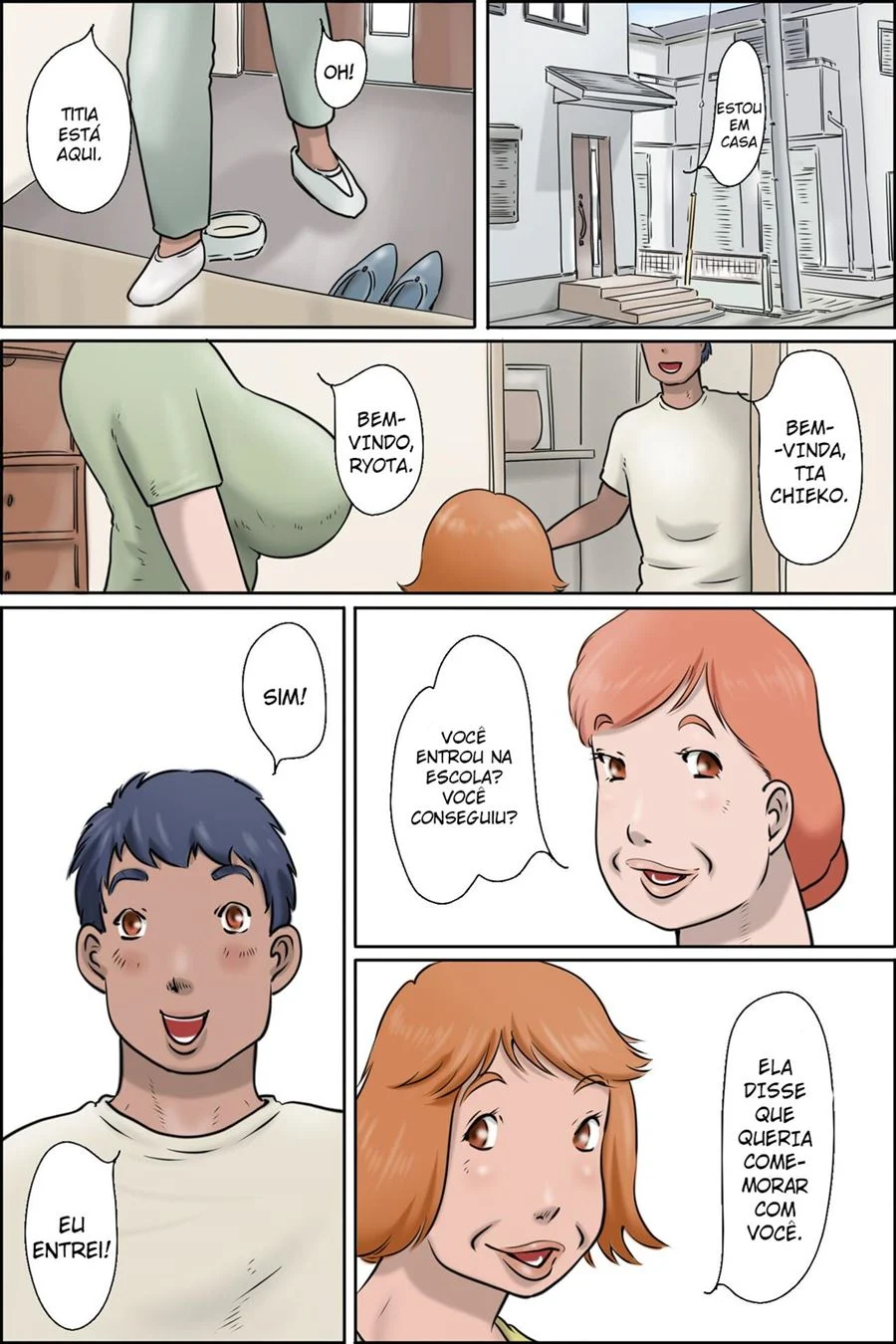 Uncle Pounds the Stacked Aunt - Explicit Hentai Comics