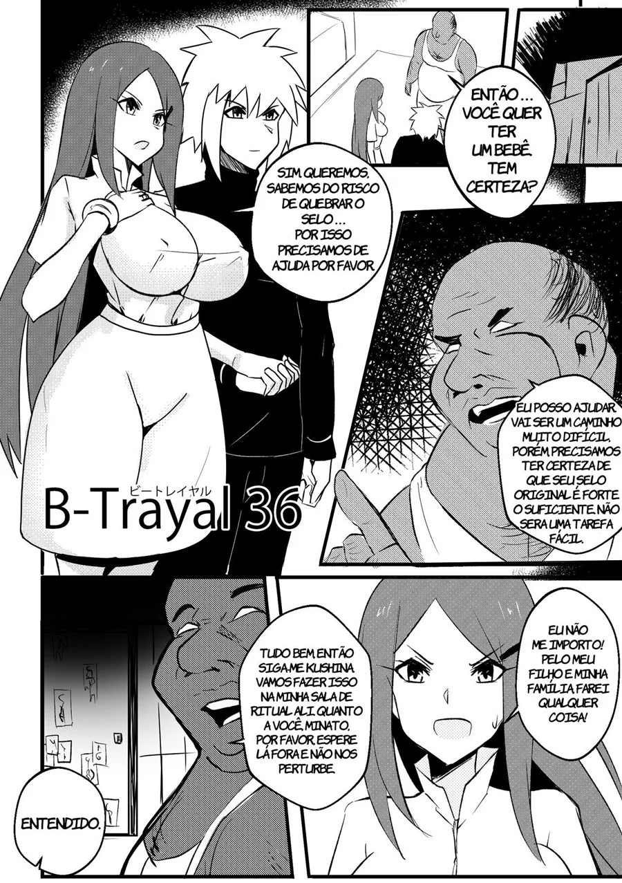 Fodendo a gostosa da Kushina Uzumaki - Quadrinhos de Sexo Explícito