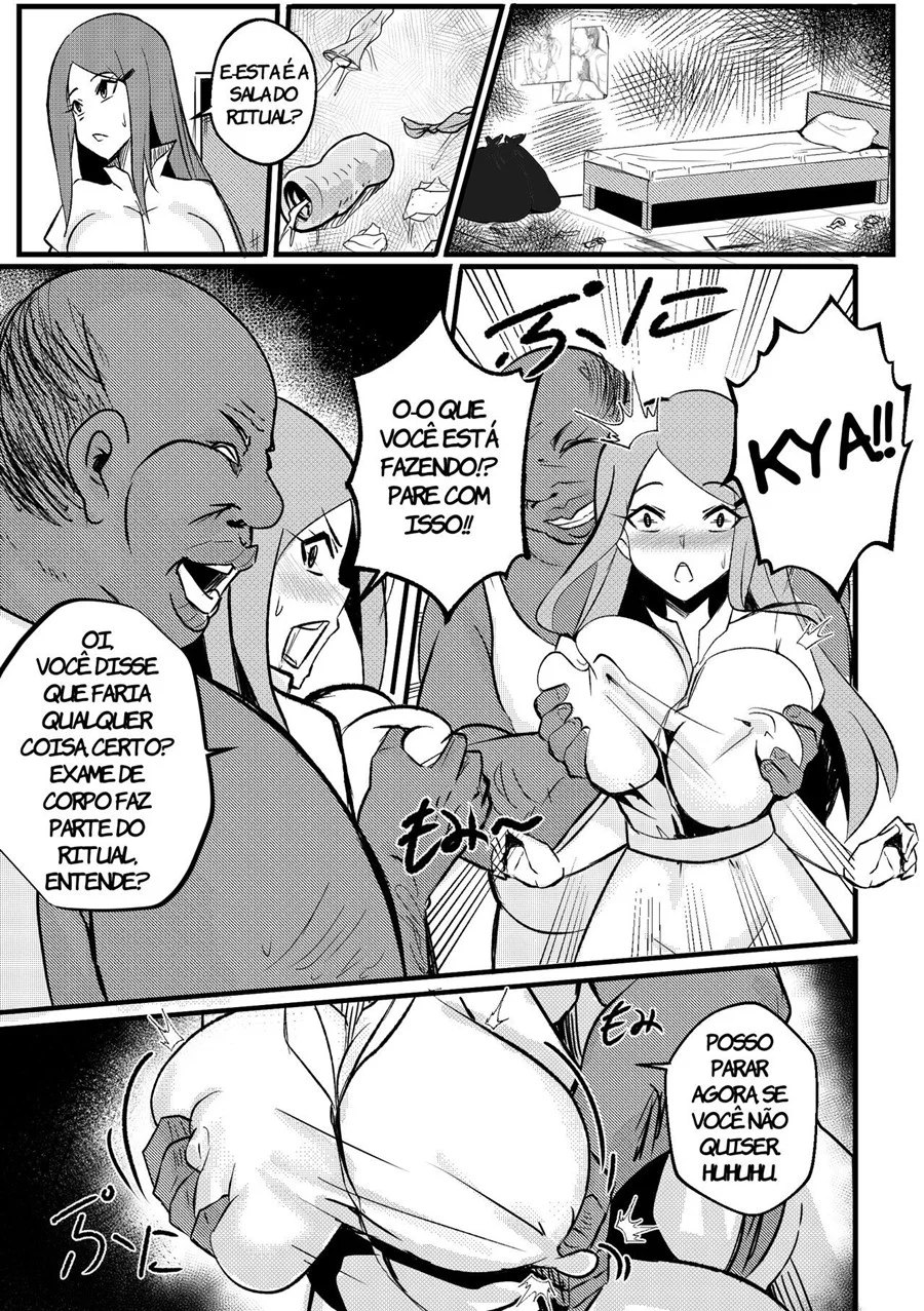 Fodendo a gostosa da Kushina Uzumaki - Quadrinhos de Sexo Explícito