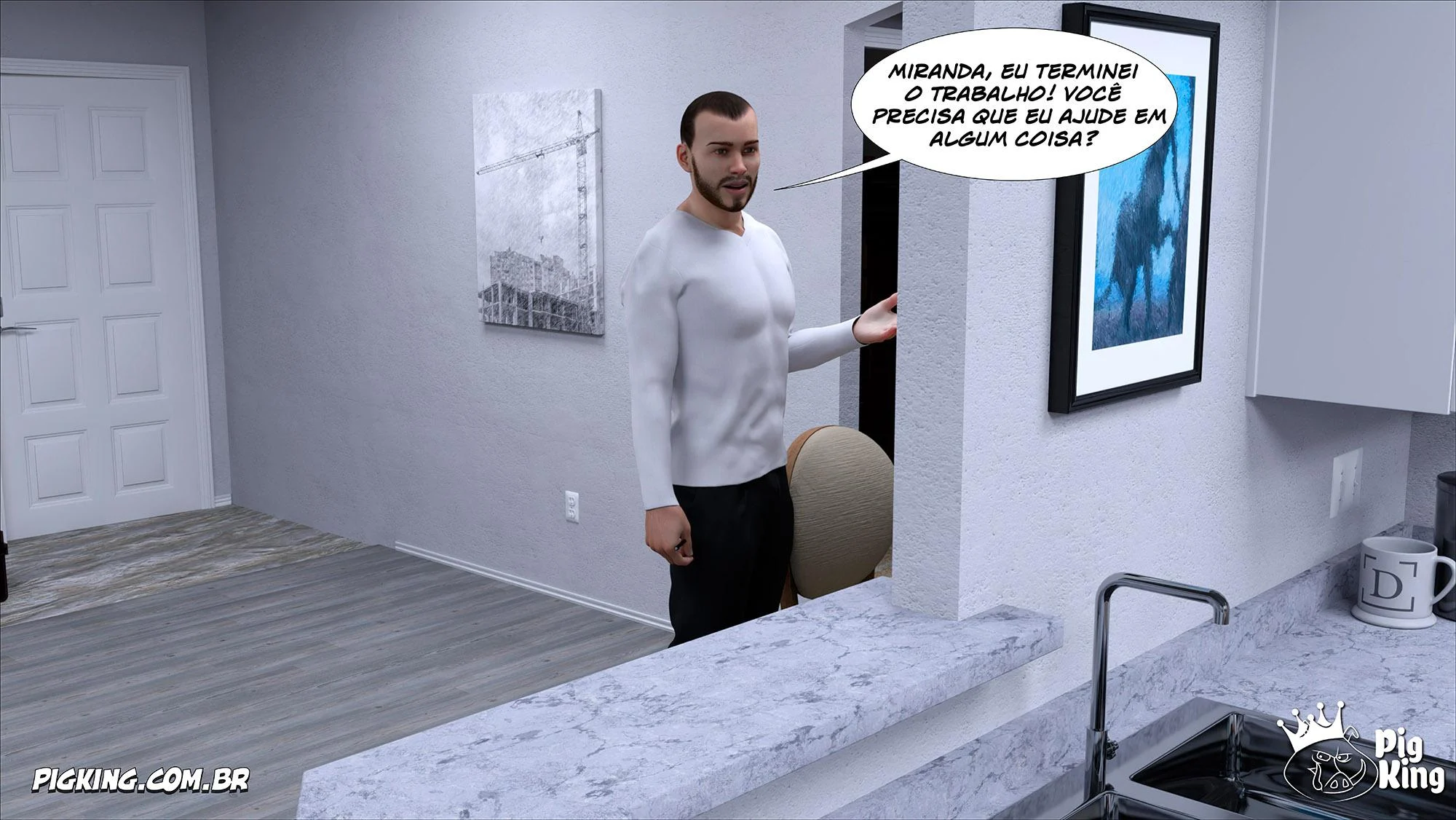 Pessoa da Casa Abusa de Miranda em Cenas Quentes de Sexo em HQ 3D Pessoa da Casa Abusa de Miranda em Cenas Quentes de Sexo em HQ 3D
