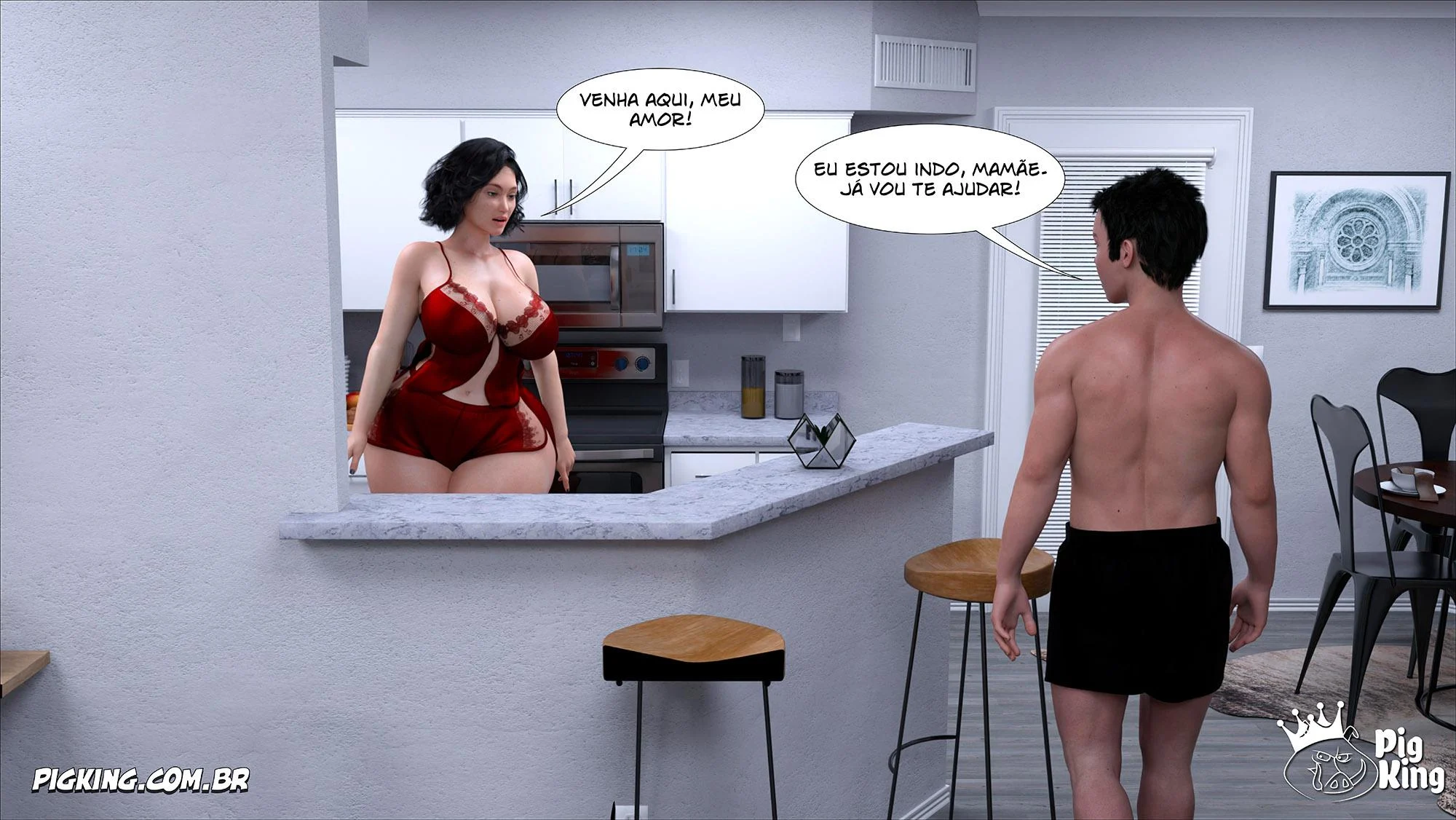 Pessoa da Casa Abusa de Miranda em Cenas Quentes de Sexo em HQ 3D Pessoa da Casa Abusa de Miranda em Cenas Quentes de Sexo em HQ 3D