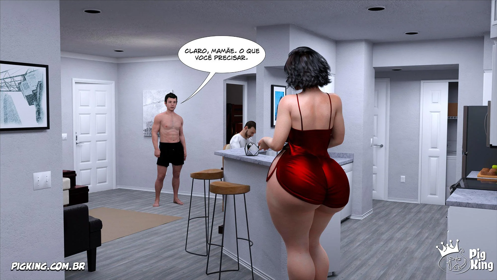 Pessoa da Casa Abusa de Miranda em Cenas Quentes de Sexo em HQ 3D Pessoa da Casa Abusa de Miranda em Cenas Quentes de Sexo em HQ 3D