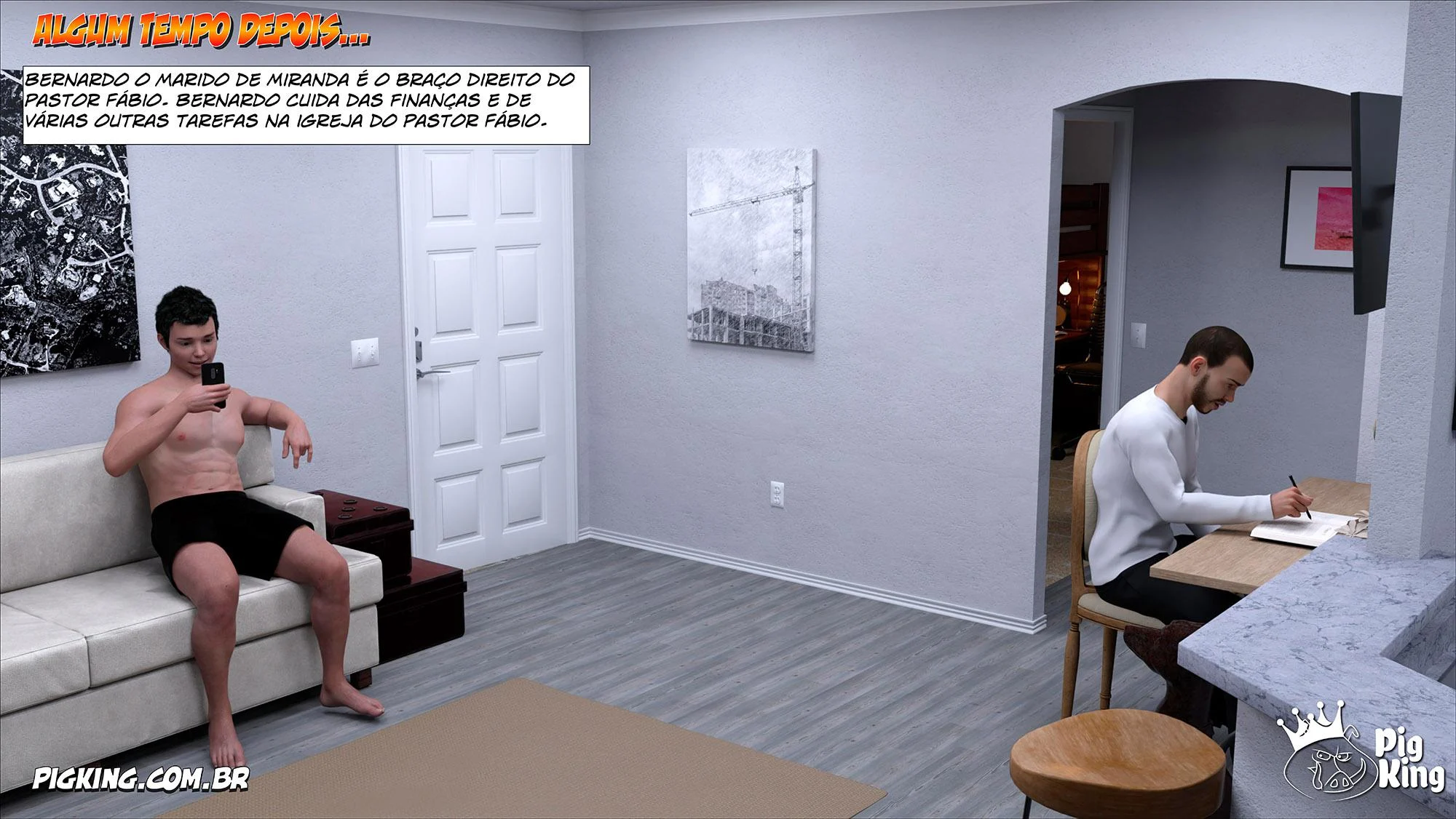 Pessoa da Casa Abusa de Miranda em Cenas Quentes de Sexo em HQ 3D Pessoa da Casa Abusa de Miranda em Cenas Quentes de Sexo em HQ 3D