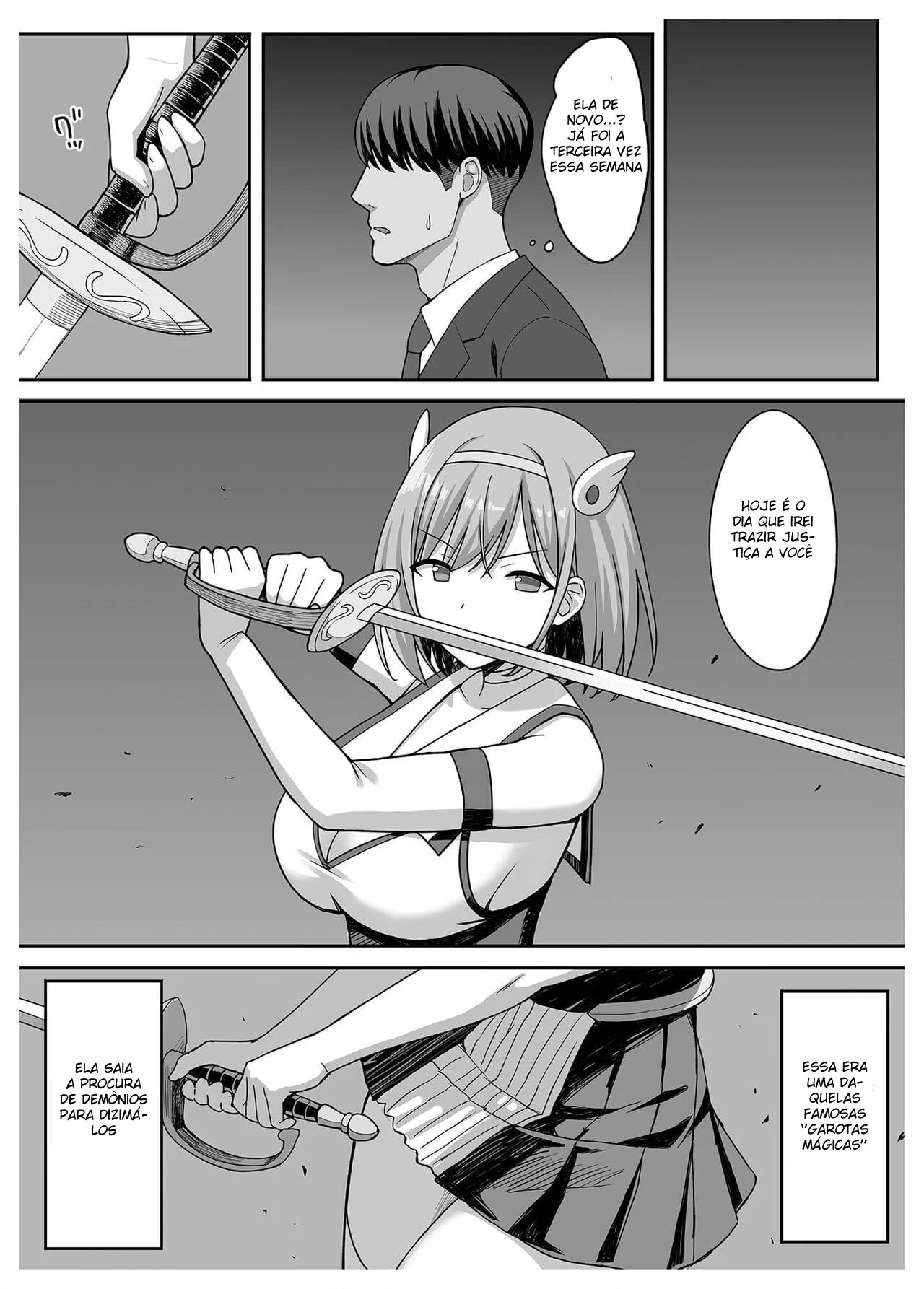 Transando com uma garota gostosa e submissa - Hentai Brasileiro