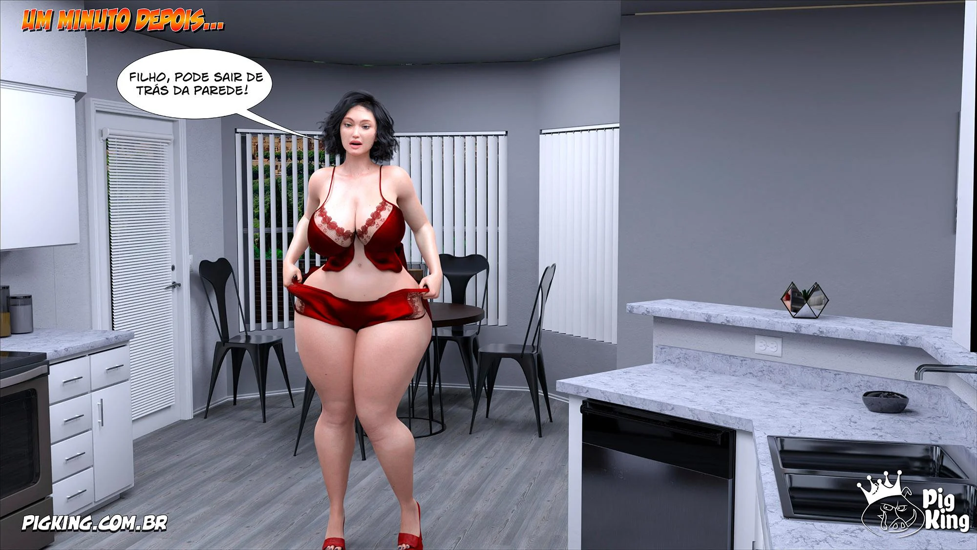 Marido Louco e Miranda: Quadrinhos Eróticos Explícitos em 3D