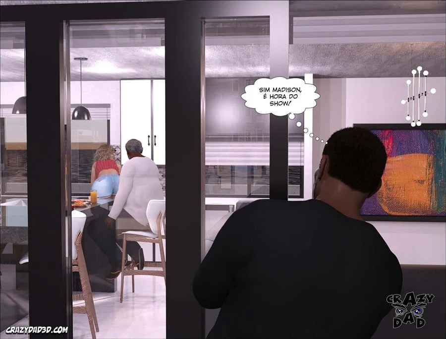 Quadrinhos Explícitos: Loucuras Sexuais com Madison em 3D