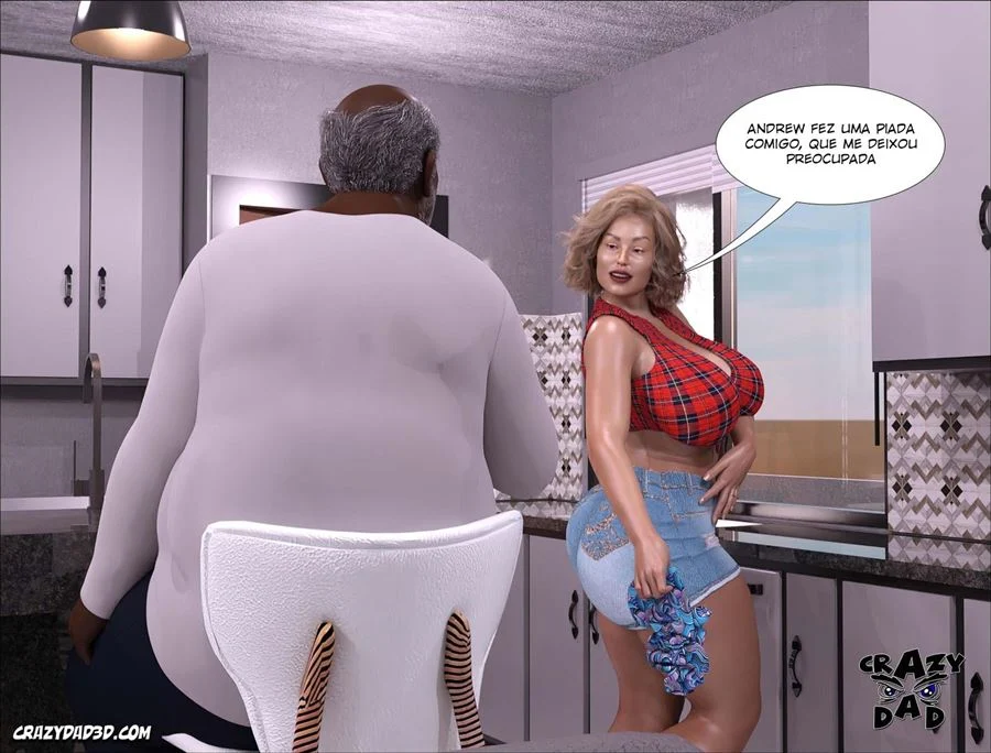 Quadrinhos Explícitos: Loucuras Sexuais com Madison em 3D